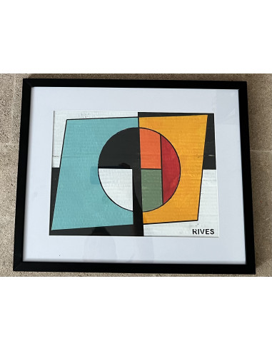 Abstraction géométrique 30 x 39 / C31